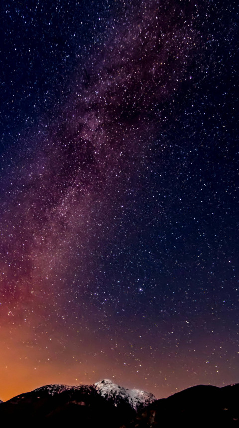 Astronomical Night Sky Image