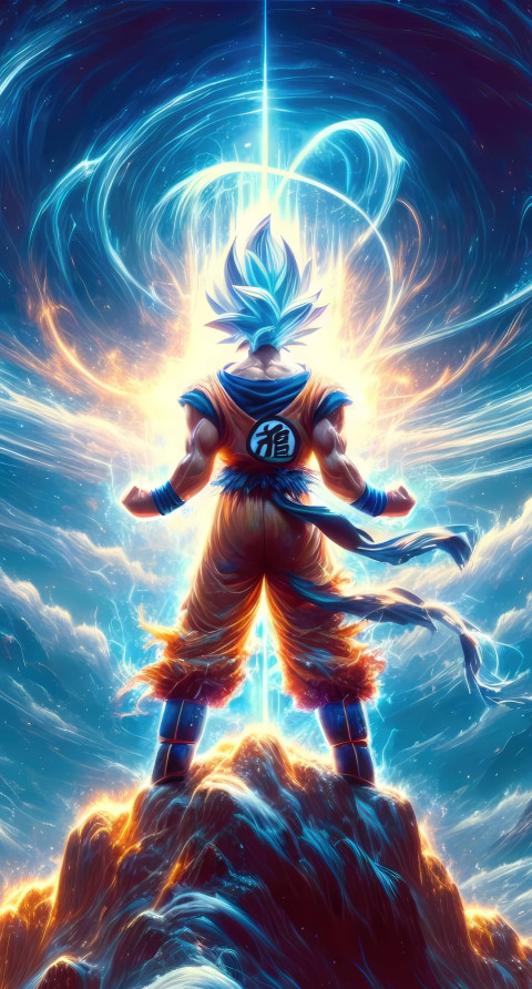 Dragon Ball Z Wallpaper with Super Saiyan Goku HD