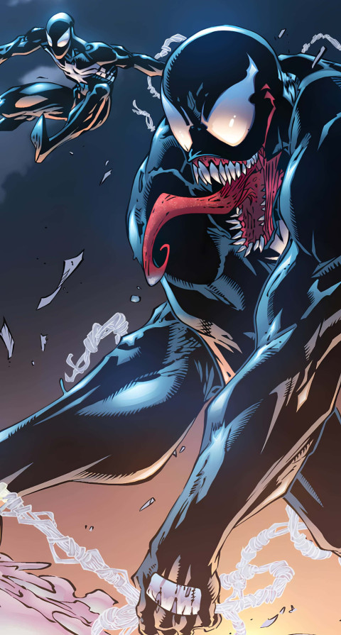 Venom Epic Symbiote Battle Wallpaper