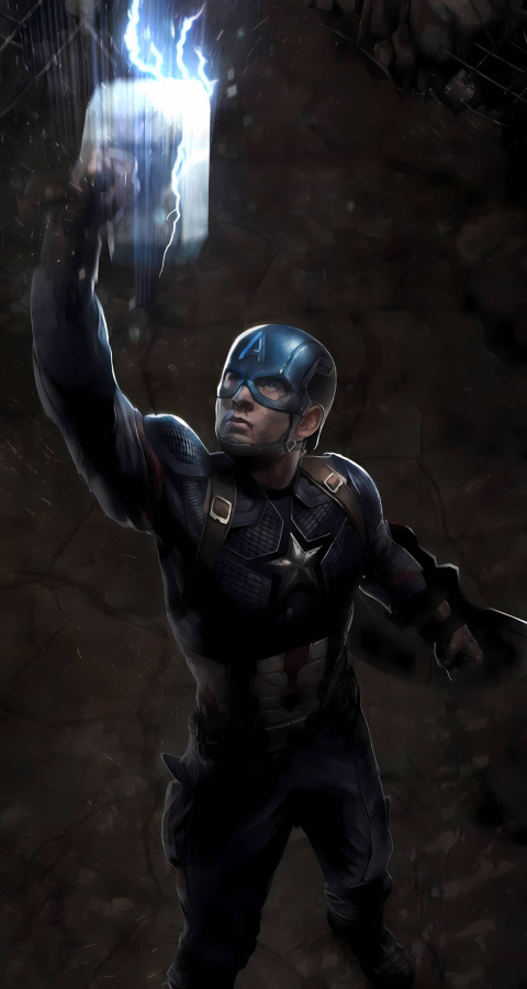 Avengers Captain America Mobile Wallpaper for Android Phone
