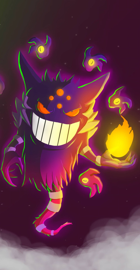 Gengar Mobile Image Best Pokemon Wallpaper