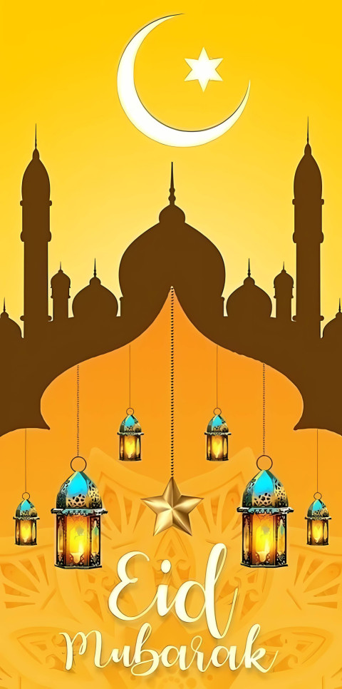 Eid Mubarak Ultra HD Wallpaper for Phone