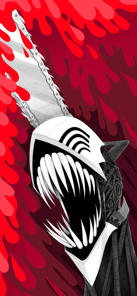 Powerful Chainsaw Background to Enhance Your Mobile