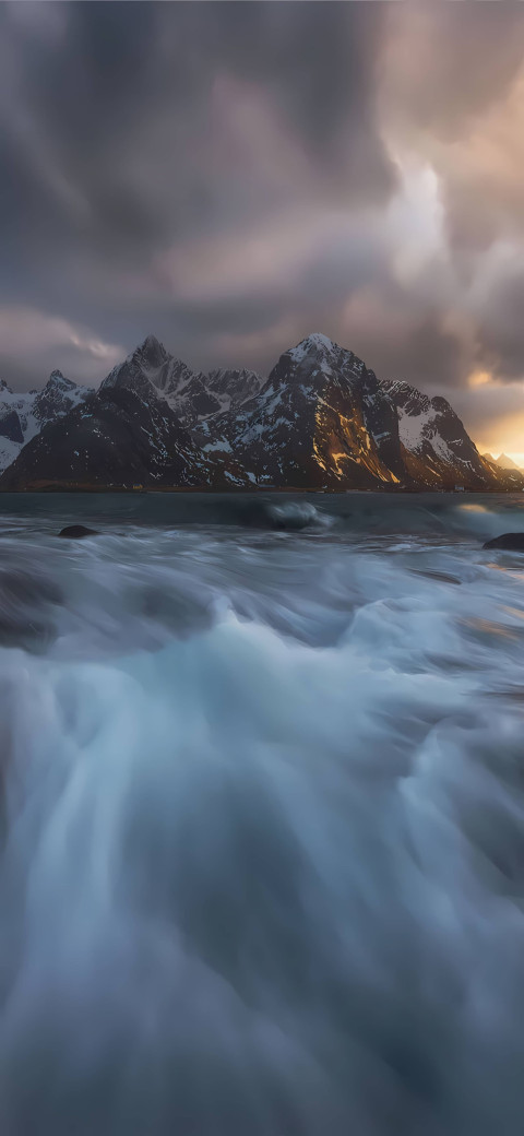 Beautiful Wave Smartphone Background for Any Device