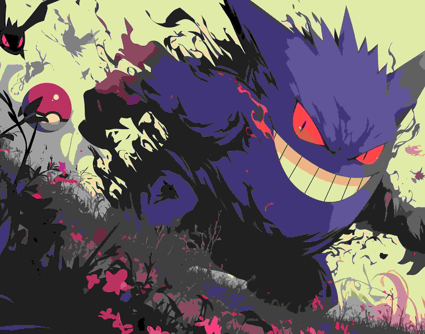 Gengar Desktop Wallpaper 4k