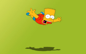 Bart Simpson Jumping On The Floor 4K