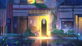 Beautiful Spirited Away Anime Wallpaper for PC