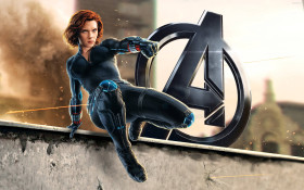 Black Widow Amazing Avengers Desktop Photo Download
