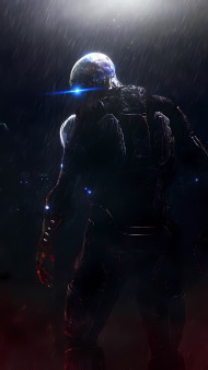 Bold Mass Effect Phone HD Image