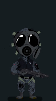 Bold Rainbow Six Siege Phone Wallpaper