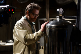 Breaking Bad Wallpaper Featuring Iconic Moment 4K