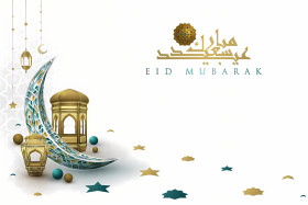 Celebrating Eid Mubarak A Blessed Time Filled With Joy And Harmony Wallpaper