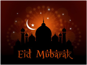 Celebrating Spirit Of Togetherness  Eid Mubarak Wallpaper
