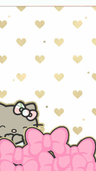Colorful Hello Kitty Wallpaper for  Mobile Screen 4K