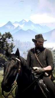Cowboy in Western Outfit Image