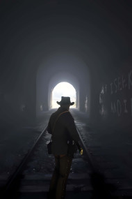 Cowboy Portrait in Western Wear