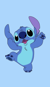 Cute 4K Stitch Phone Wallpaper