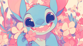Cute Stitch Image for Your Computer 4K