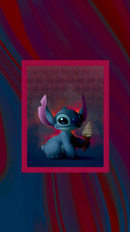 Cute Stitch Mobile Screen Wallpaper