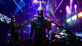 Cyberpunk Street Light Neon Wallpaper for Phone 4K