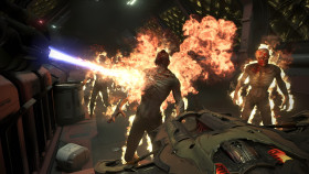 Doom Eternal Battle Scene Wallpaper