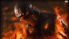 Doom Eternal Blood Mode Desktop Background