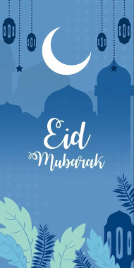 Eid MubaraEid Mubarak Moonlight Background 4Kk Moonlight Background 4K
