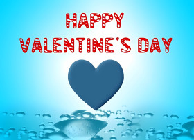 Elegant Valentine Day Floral Desktop Background