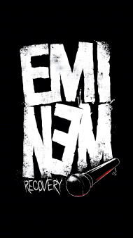 Eminem Text Recovery Wallpaper Phone 4k
