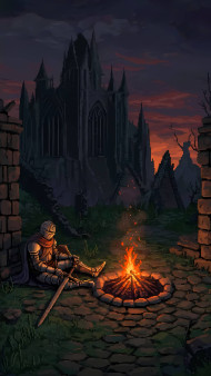 Epic Dark Souls Phone Background