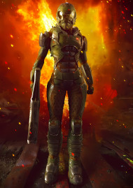 Epic Doom Slayer Mobile Image