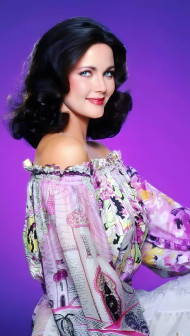 Free Download Lynda Carter 4K Wallpaper for Phone
