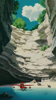 Ghibli Nature Wallpaper for Your Mobile Screen