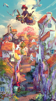 Ghibli Wallpaper to Decorate Your Home Screen