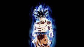 Goku Flying Nimbus Desktop Wallpaper