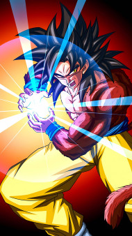 Goku Flying Nimbus Mobile 4K Wallpaper