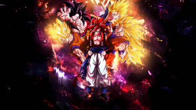 Goku Super Saiyan 4 Desktop Image