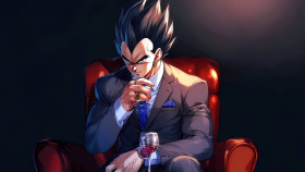 Goku Super Saiyan God Desktop Wallpaper