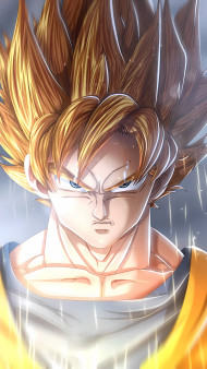 Goku Ultra Instinct Close Up Mobile