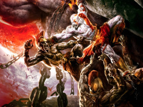 HD Kratos in Action God of War PC Wallpaper