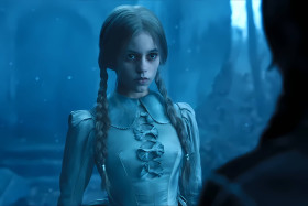 HD Picture of Jenna Ortega as Wednesday