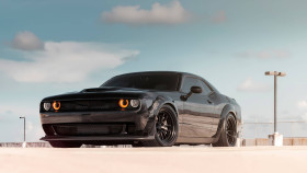 Hellcat Muscle Car Wallpaper for Desktop Fans