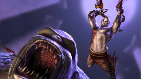 Kratos in Action God of War PC Wallpaper for Gamers