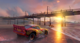 Lightning McQueen Flash Landscape Image