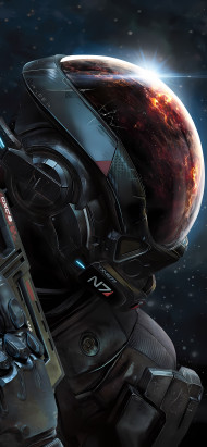 Mass Effect iPhone Ultra HD Art