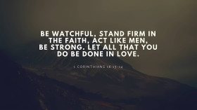 Motivational Bible Quote with Beautiful Image