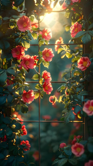 Nature inspired Flower Mobile Wallpaper