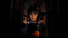 New 4K Wednesday Addams Face Pic