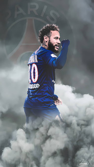 Neymar Jr. Celebrating Goal Wallpaper