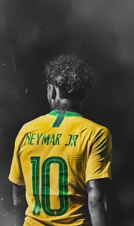 Neymar Portrait Picture Wallpaper For Phone